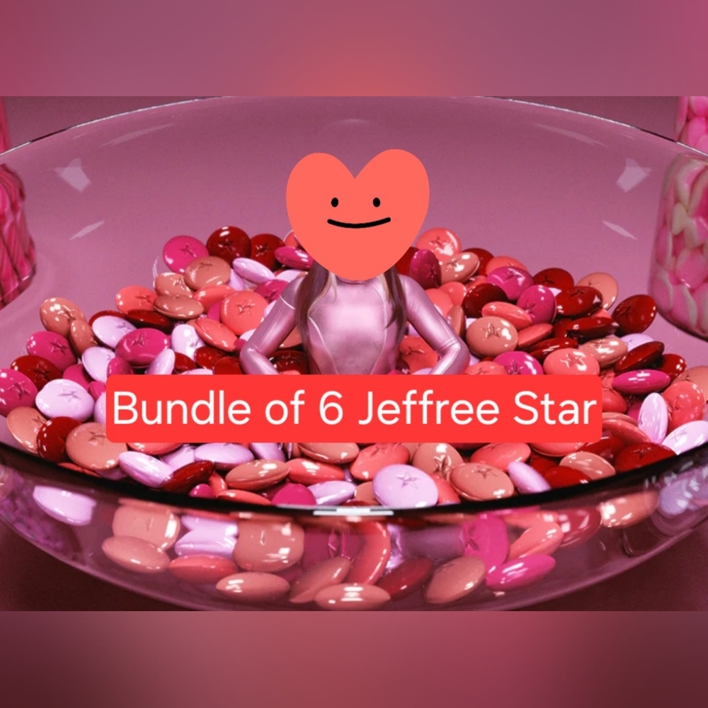 NIB Bundle Of 6 Jeffrey Star Lipstick, Concealer, Eye Gloss Retail Value $135